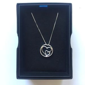 NWT ★: LArocks Heart Pendant Necklace, Silver